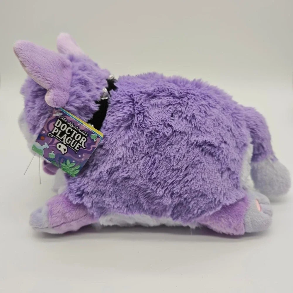 Squishable Phlox the Cat Mini Plush Purple Heterochromia Eyes SQU-118964 NWT